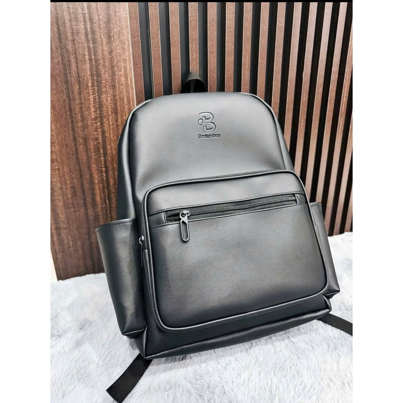 Balo Da Trơn Style Hàn Quốc Tối Giản Đựng Vừa A4 Máy Tính Sức Chứa Rộng Rãi BL350