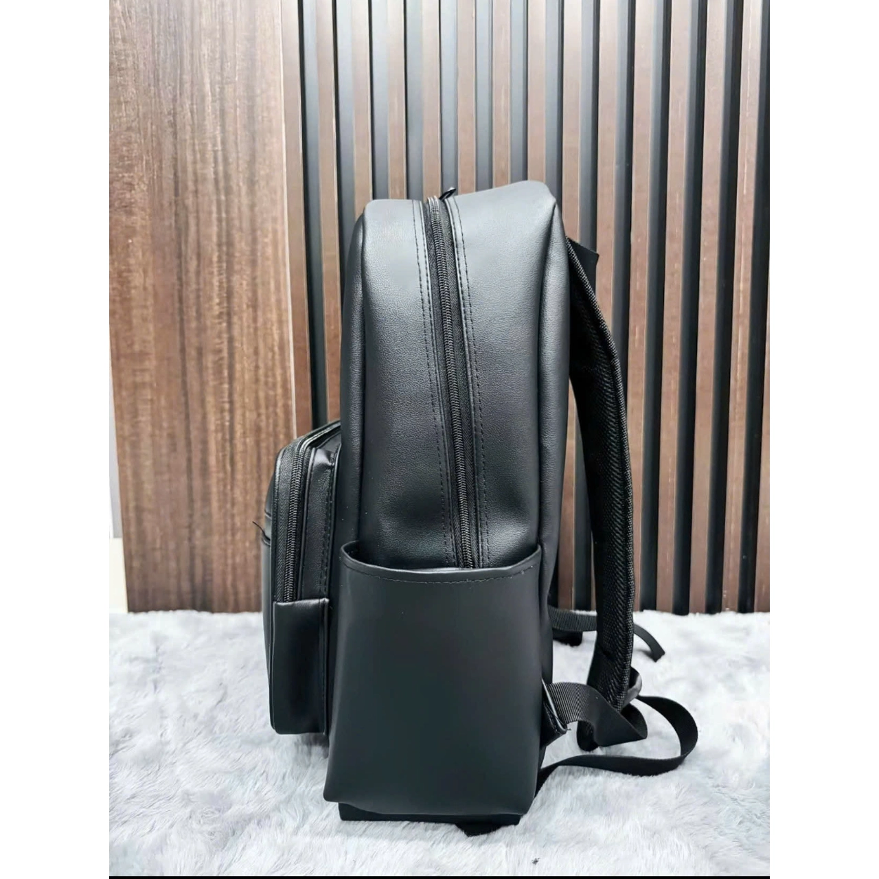 Balo Da Trơn Style Hàn Quốc Tối Giản Đựng Vừa A4 Máy Tính Sức Chứa Rộng Rãi BL350