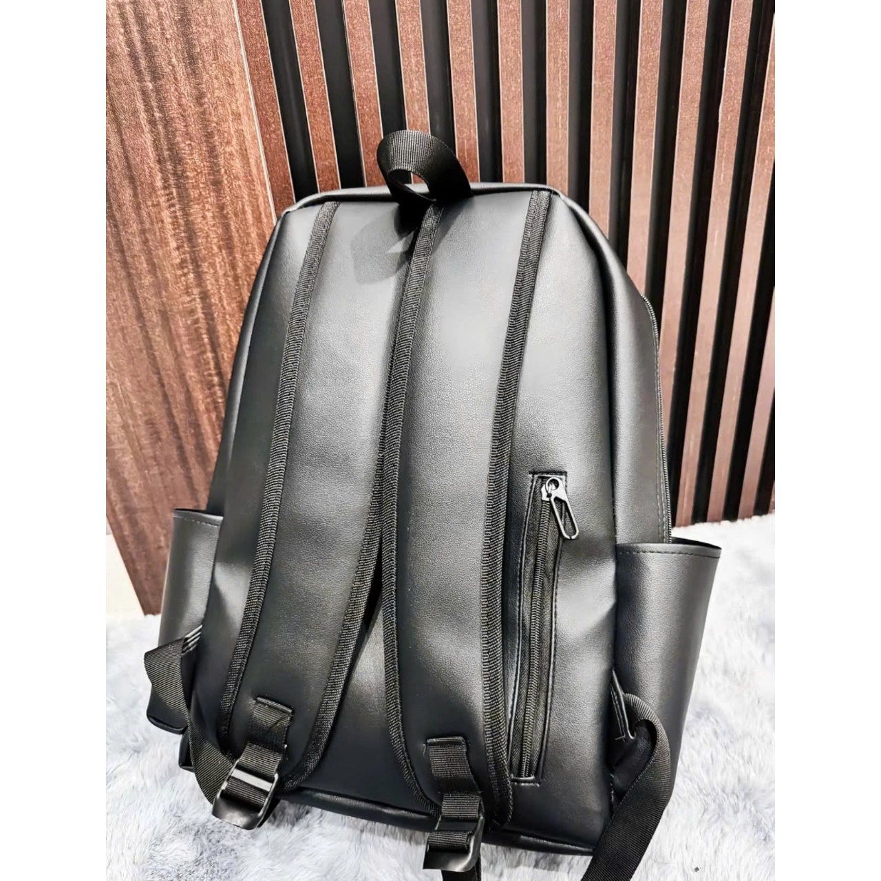 Balo Da Trơn Style Hàn Quốc Tối Giản Đựng Vừa A4 Máy Tính Sức Chứa Rộng Rãi BL350