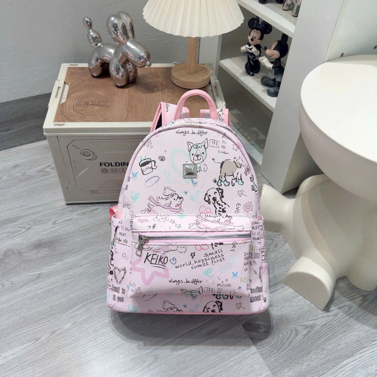 [ BACK TO SCHOOL ] Balo Cunbag Họa Tiết Vẽ Doodle Cá Tính Phong Cách Hàn Quốc Cho Học Sinh BL394