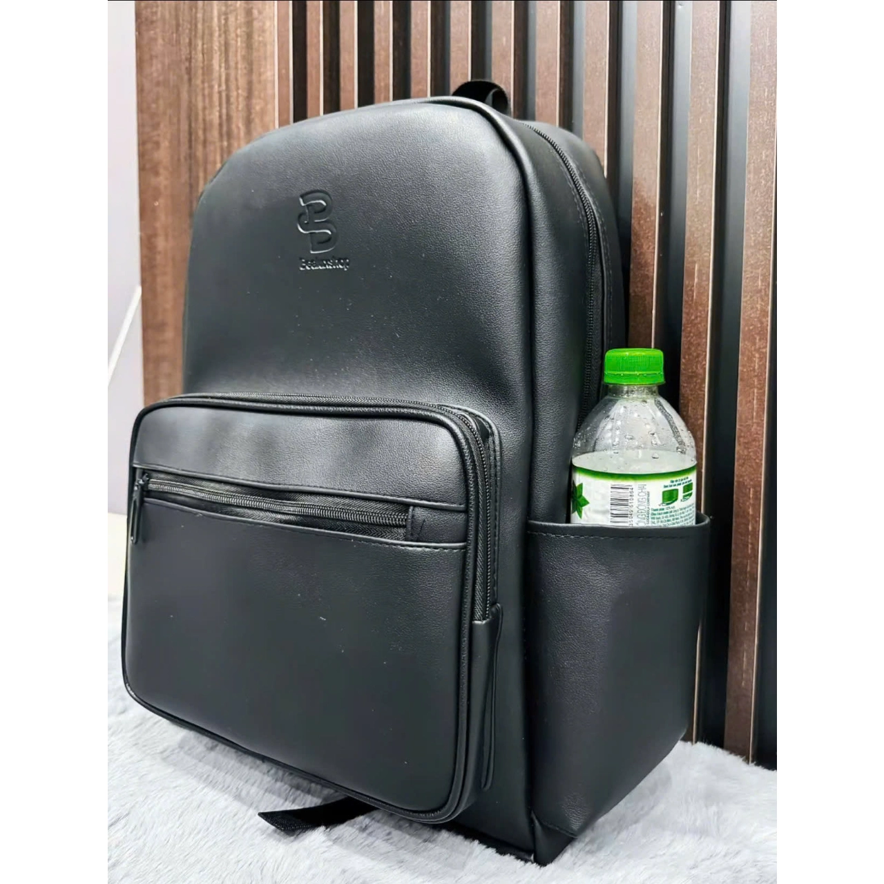 Balo Da Trơn Style Hàn Quốc Tối Giản Đựng Vừa A4 Máy Tính Sức Chứa Rộng Rãi BL350