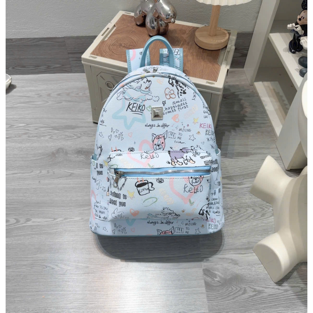 [ BACK TO SCHOOL ] Balo Cunbag Họa Tiết Vẽ Doodle Cá Tính Phong Cách Hàn Quốc Cho Học Sinh BL394