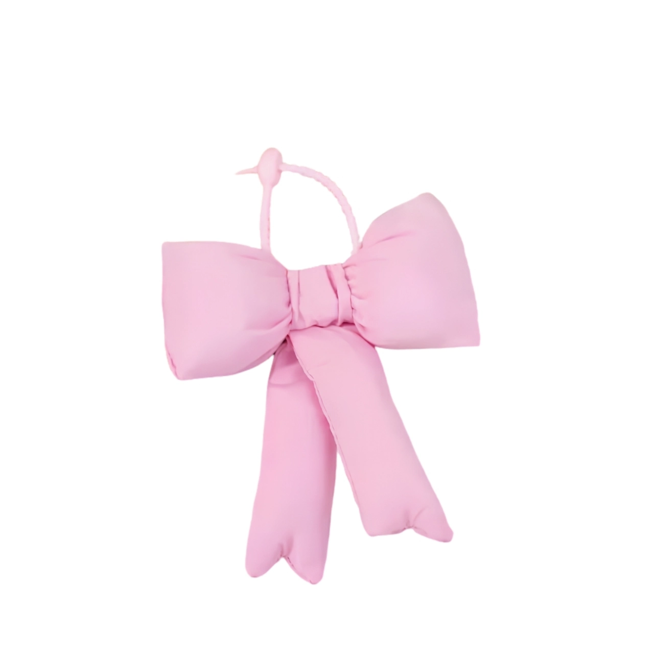 Móc Khóa Charm Cunbag Nơ Vải Bông Phụ Kiện Treo Balo Túi Xách Dáng Nơ Bướm Đuôi Dài PK044