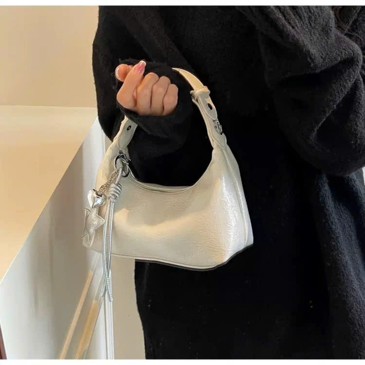 (Tặng Charm Sao) Túi Xách Nữ Tặng Kèm Móc Sao Phong Cách Hàn Quốc Dẹp CUN702