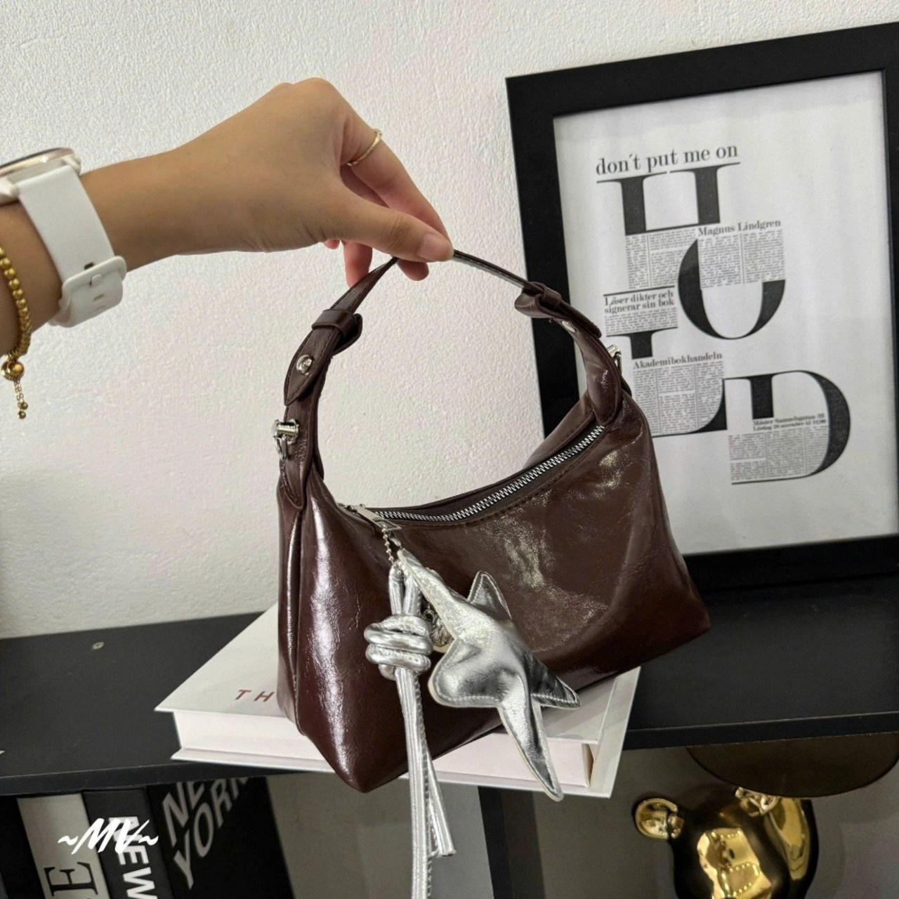 (Tặng Charm Sao) Túi Xách Nữ Tặng Kèm Móc Sao Phong Cách Hàn Quốc Dẹp CUN702