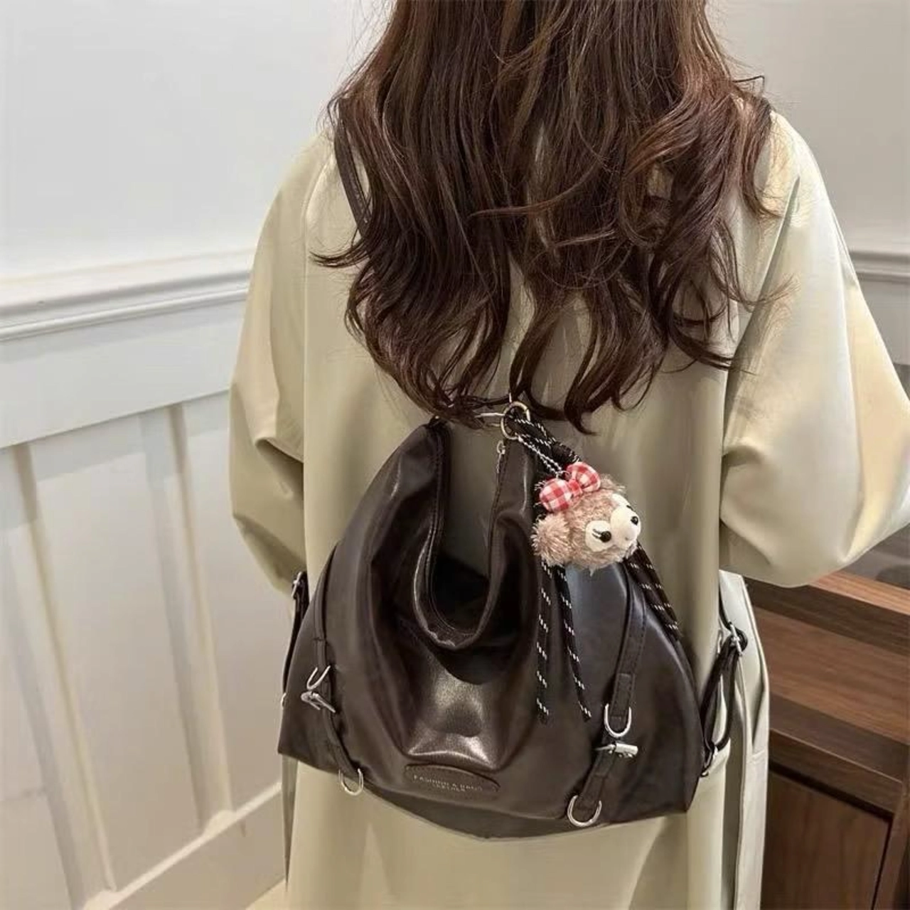 (Deal Mở Bán) Túi Xách Nữ Dáng Tote Da Mềm Phối Cá Tính Phong Cách Đựng Nhiều Đồ Đi Chơi Đi Học Đi Làm  CUN098