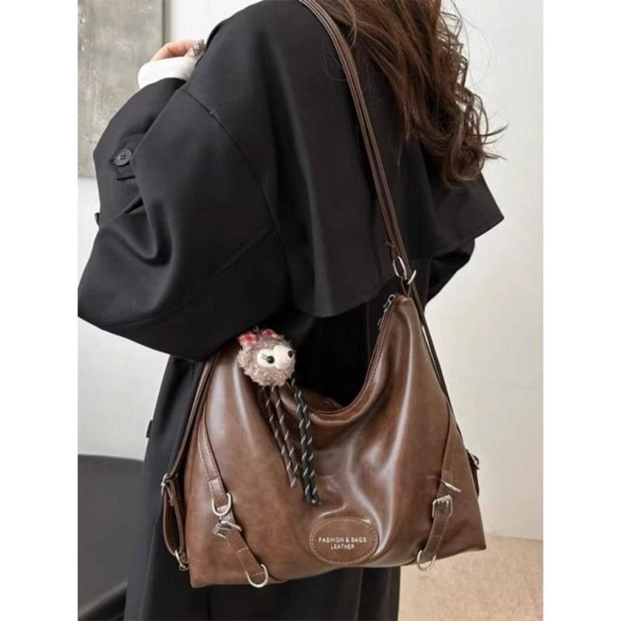 (Deal Mở Bán) Túi Xách Nữ Dáng Tote Da Mềm Phối Cá Tính Phong Cách Đựng Nhiều Đồ Đi Chơi Đi Học Đi Làm  CUN098